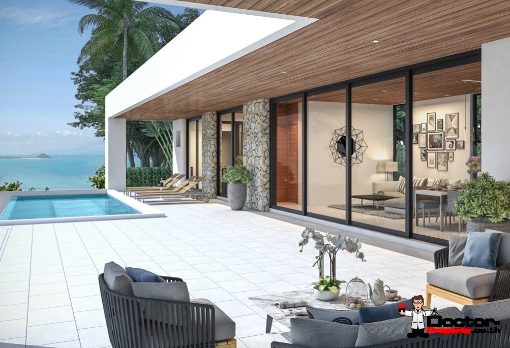 New Sea View Villa - Chaweng Noi - Koh Samui - for sale