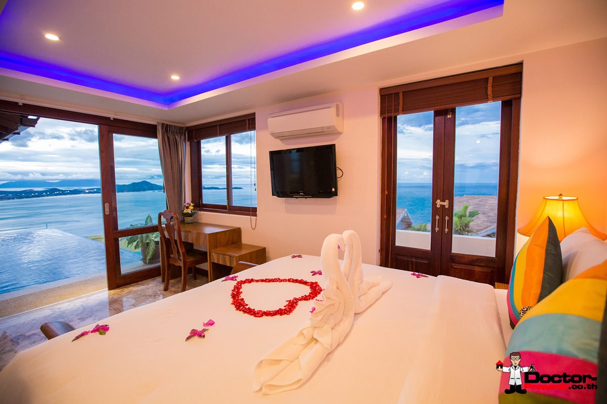 4 Bedroom Sea View Villa - Chaweng Noi - Koh Samui - for sale