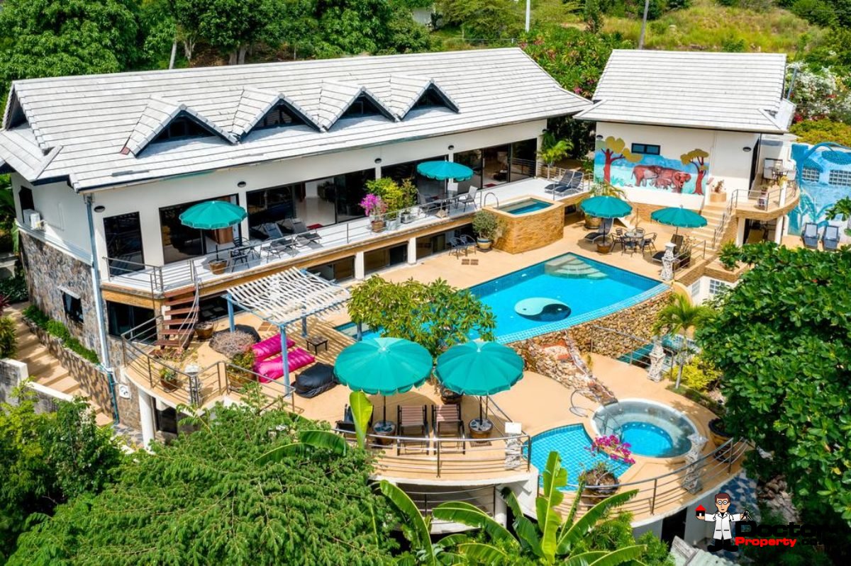 Resort with Sea View for 22 Guest - Bophut - Koh Samui - for sale