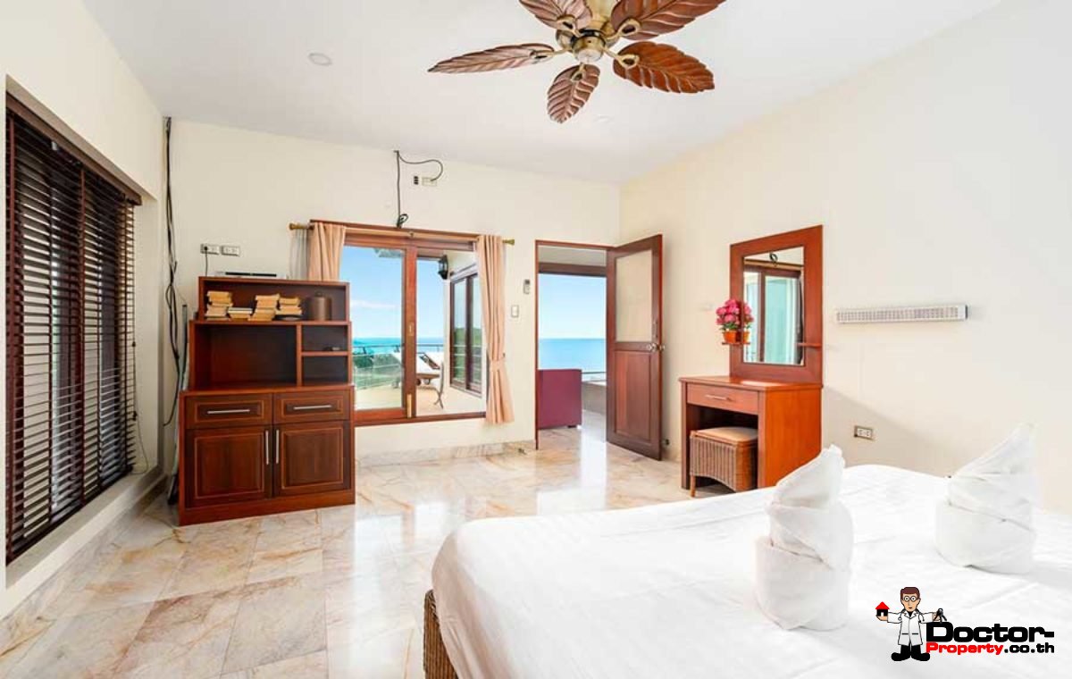 4 Bedroom Sea View Villa - Lamai Beach - Koh Samui - for sale