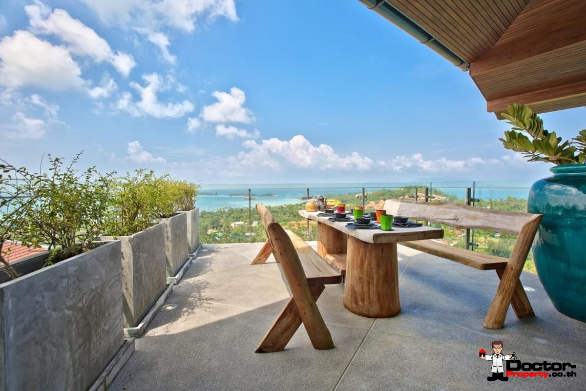 Luxury 8 Bedroom Sea View Villa - Choeng Mon - for sale