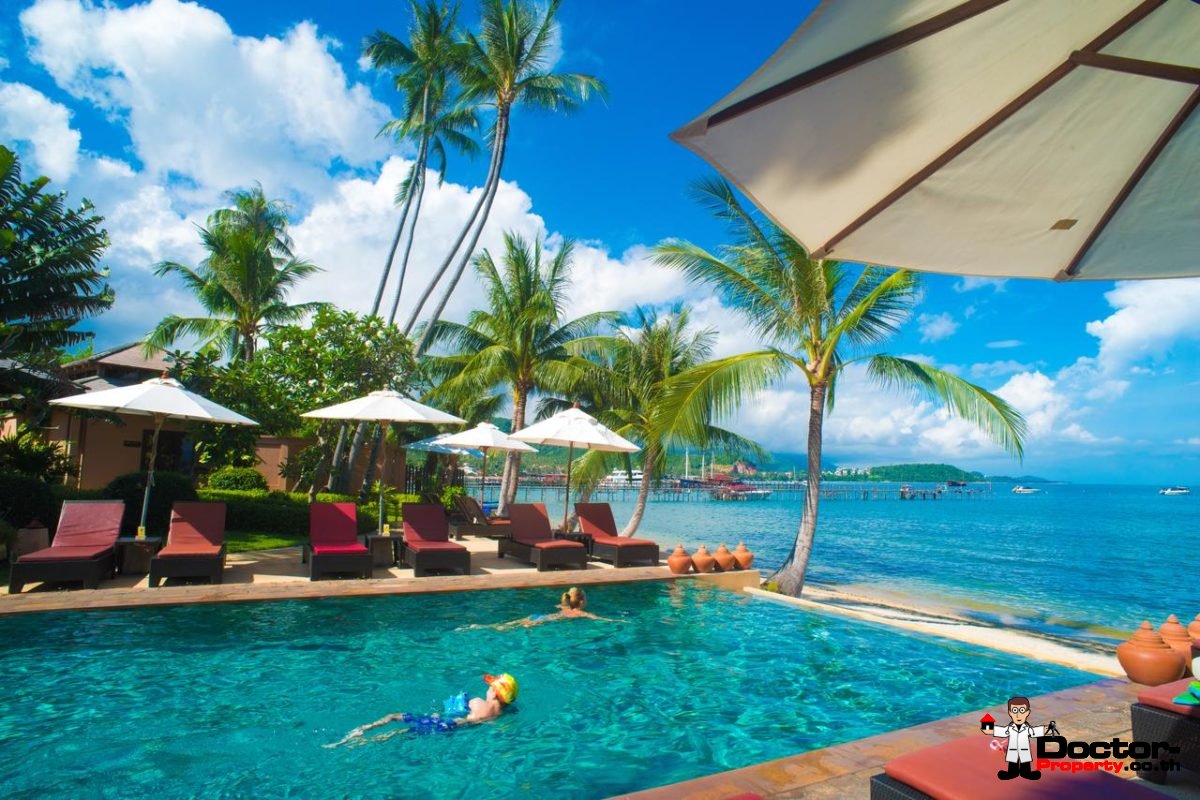 Beachfront Hotel in Bang Rak, Koh Samui - For Sale