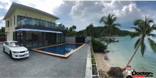 3 Bedroom Beachfront Villa - Lipa Noi - Koh Samui - for sale