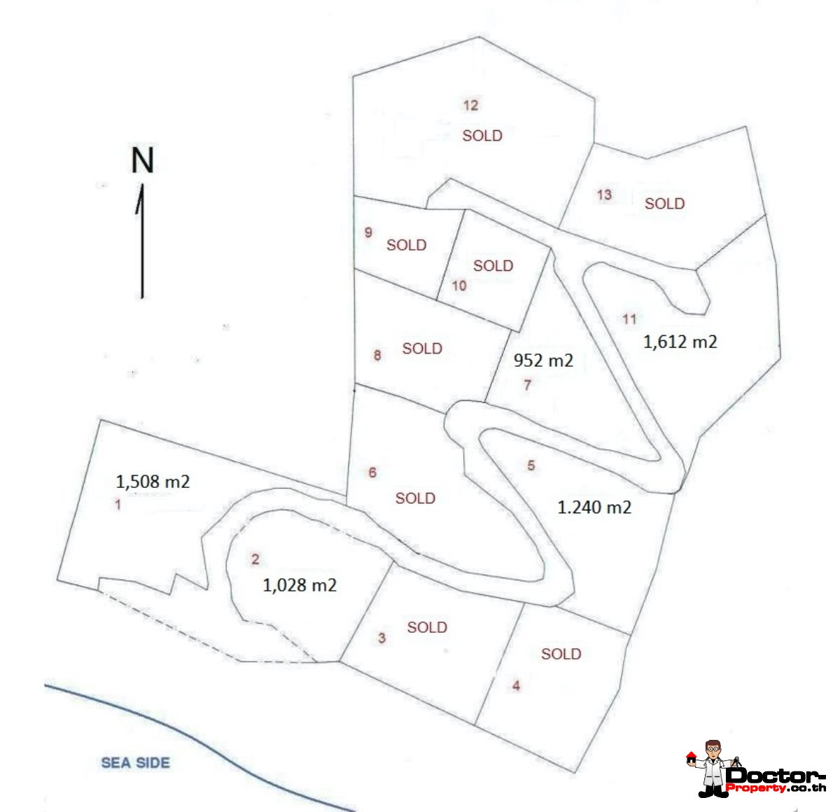 Fantastic Sea View Land - Nathon - Koh Samui - for sale