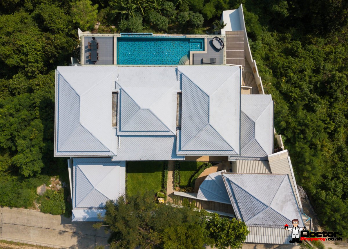 6 Bedroom luxury Villa with Sea View - Choeng Mon - Koh Samui - for sale