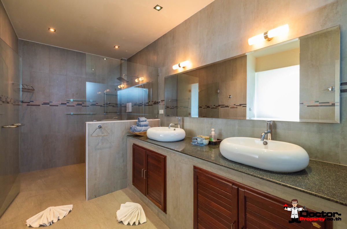 6 Bedroom luxury Villa with Sea View - Choeng Mon - Koh Samui - for sale