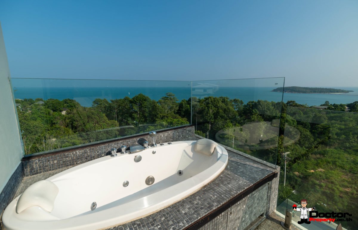 6 Bedroom luxury Villa with Sea View - Choeng Mon - Koh Samui - for sale