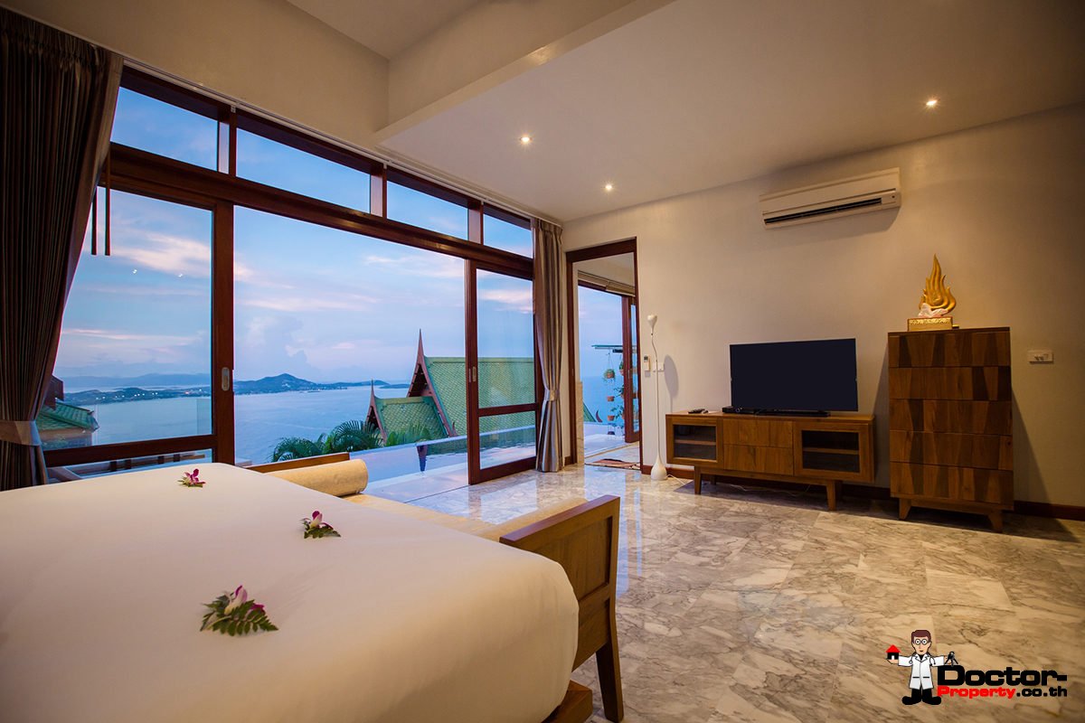 4 Bedroom Sea View Villa - Chaweng Noi - Koh Samui - for sale