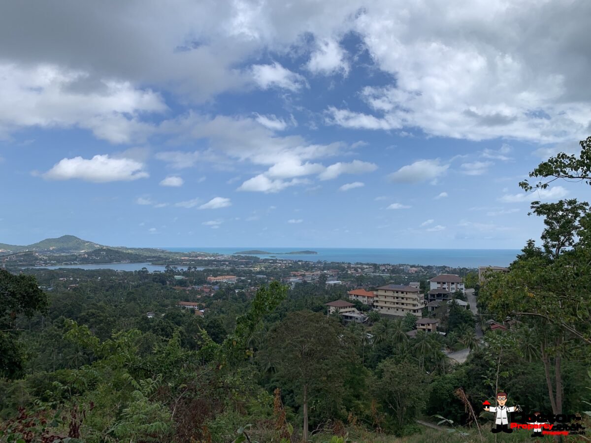 10 Rai of Sea View Land on Chaweng Hill, Koh Samui - For Sale