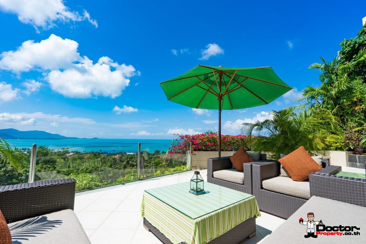 6 Bedroom Villa with stunning Sea View - Plai Laem - Koh Samui