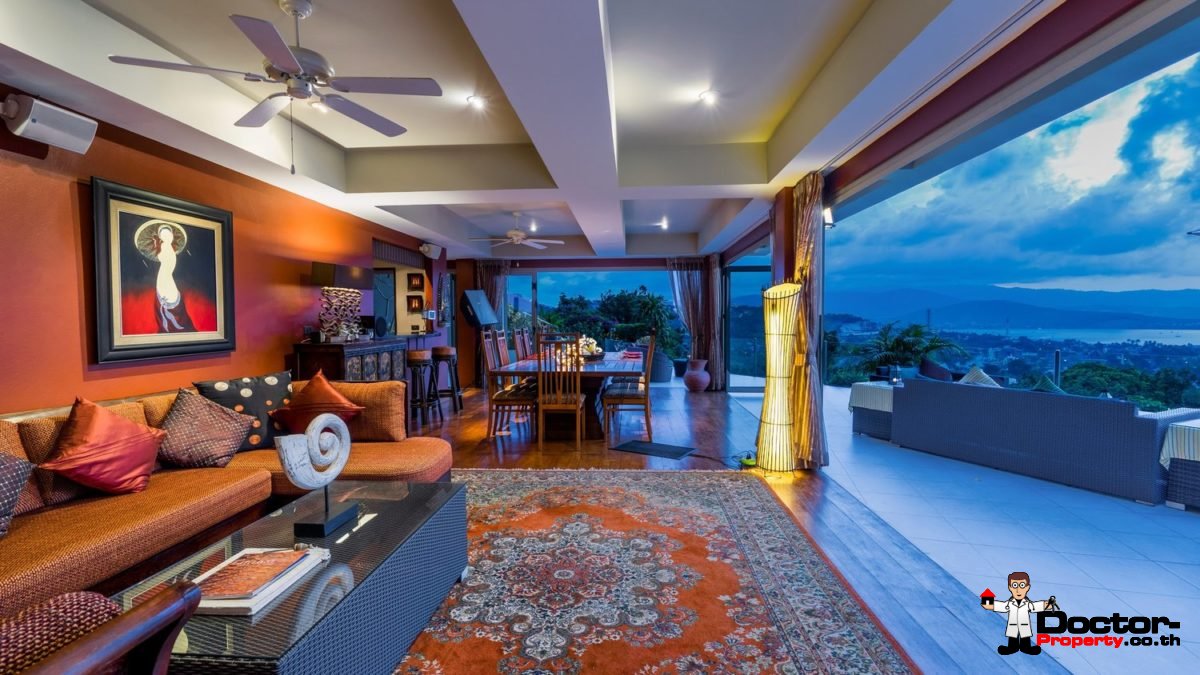 6 Bedroom Villa with stunning Sea View - Plai Laem - Koh Samui
