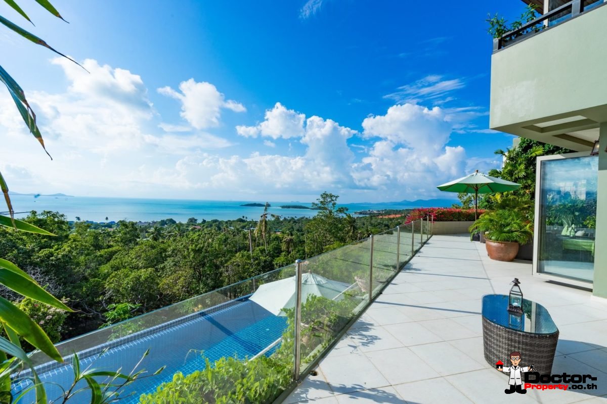 6 Bedroom Villa with stunning Sea View - Plai Laem - Koh Samui