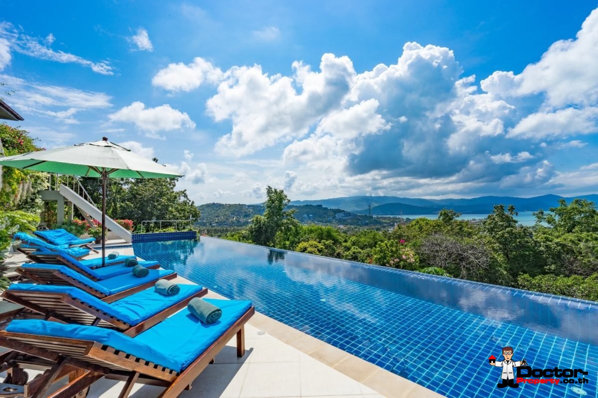 6 Bedroom Villa with stunning Sea View - Plai Laem - Koh Samui