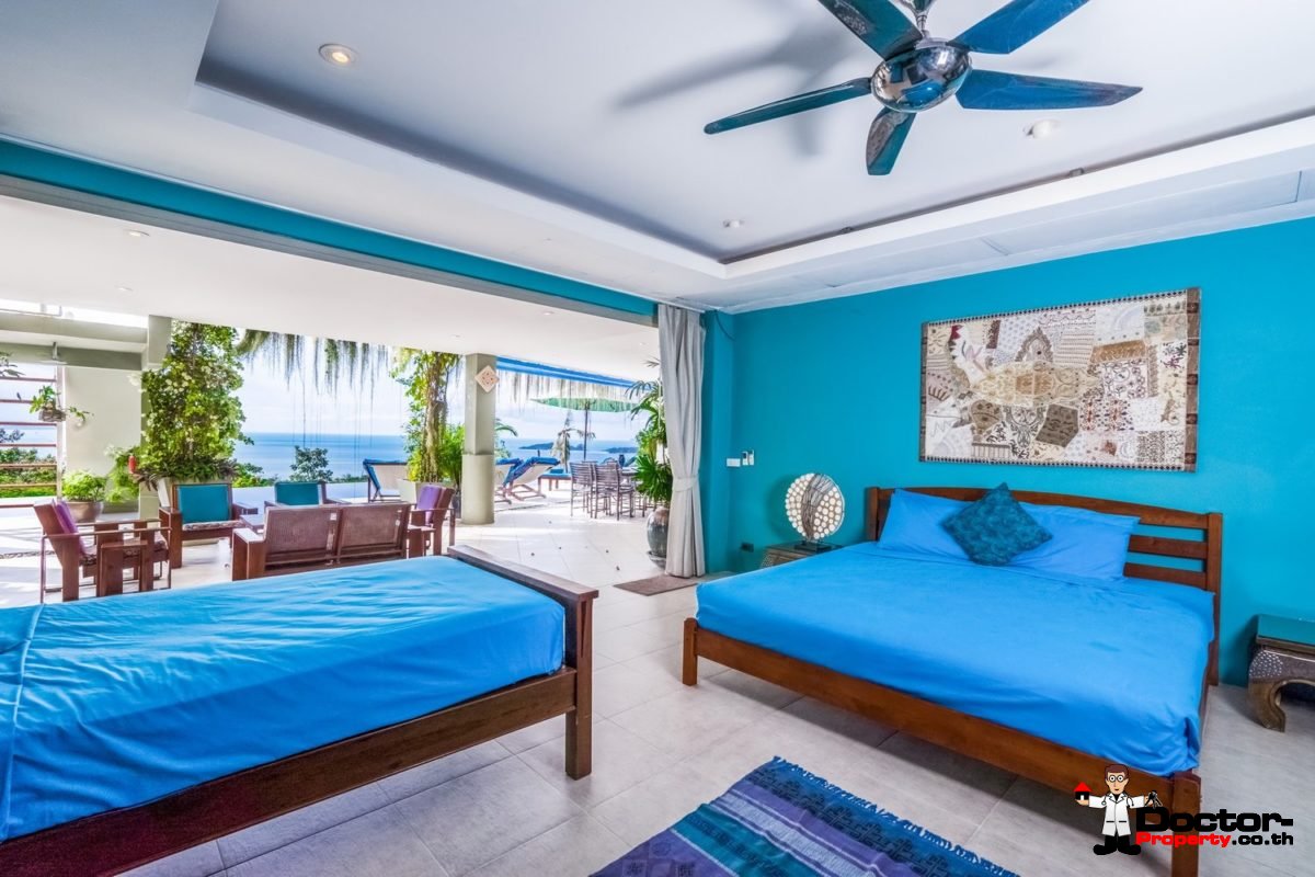 6 Bedroom Villa with stunning Sea View - Plai Laem - Koh Samui