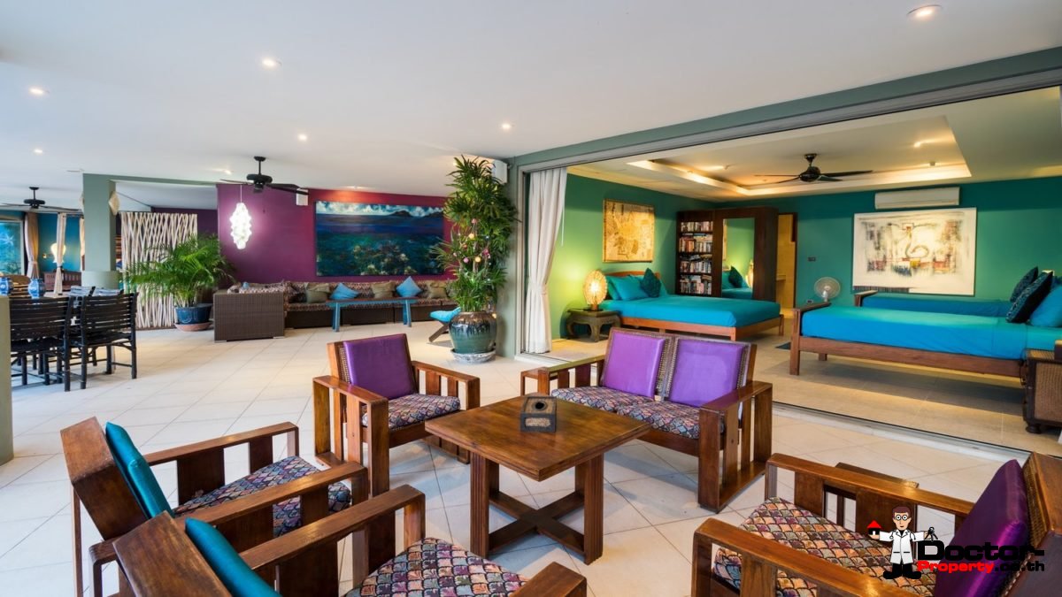 6 Bedroom Villa with stunning Sea View - Plai Laem - Koh Samui