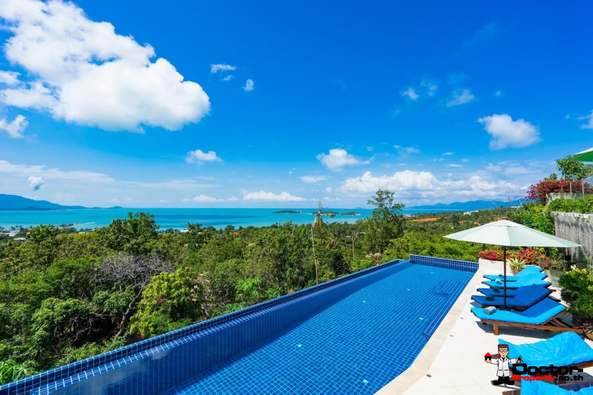 6 Bedroom Villa with stunning Sea View - Plai Laem - Koh Samui