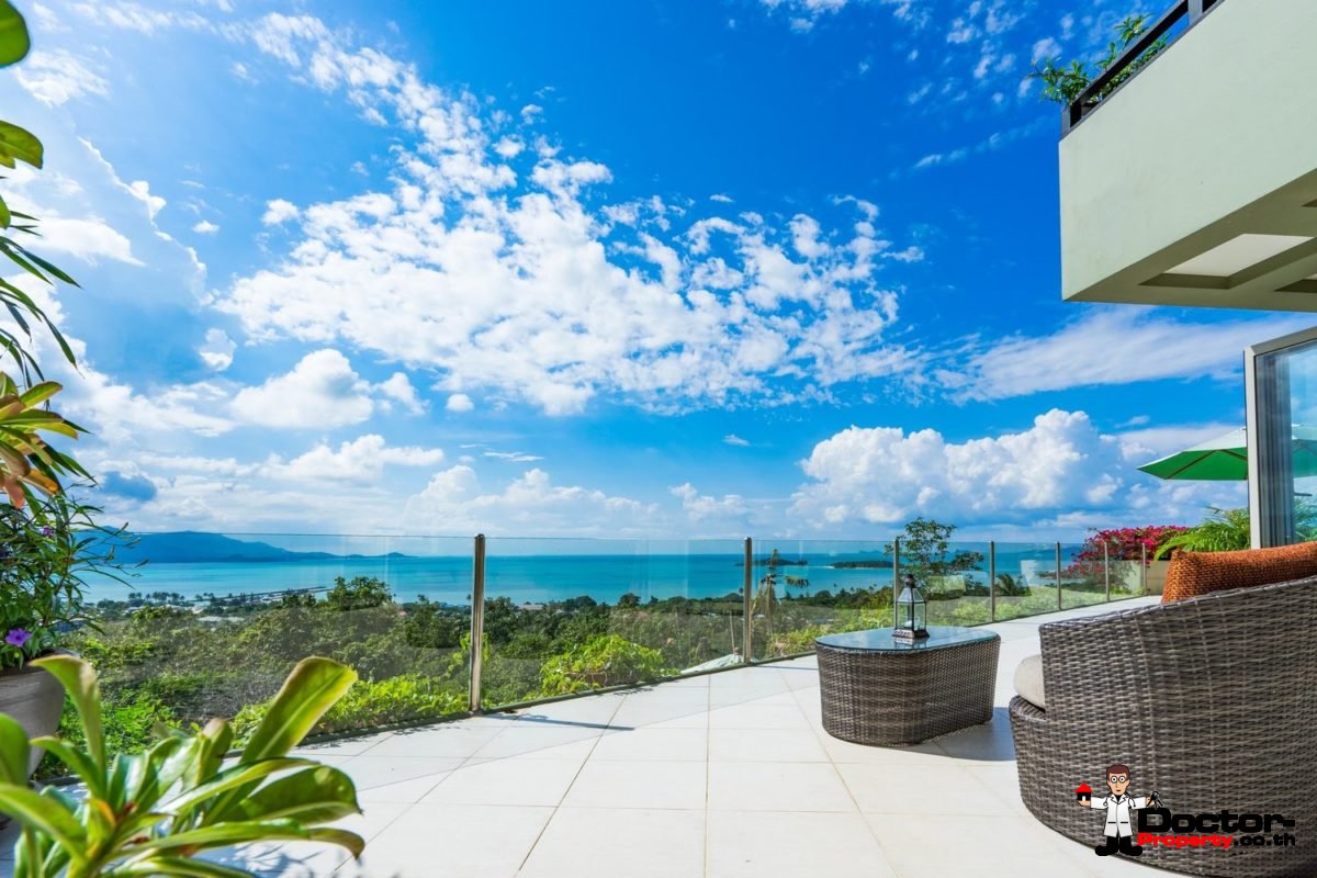 6 Bedroom Villa with stunning Sea View - Plai Laem - Koh Samui