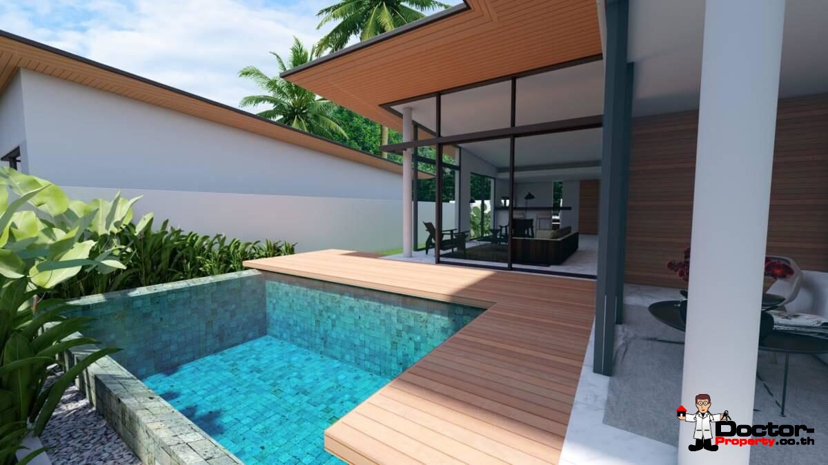 New 2 Bedroom Pool Villa - Bo Phut, Koh Samui - For Sale
