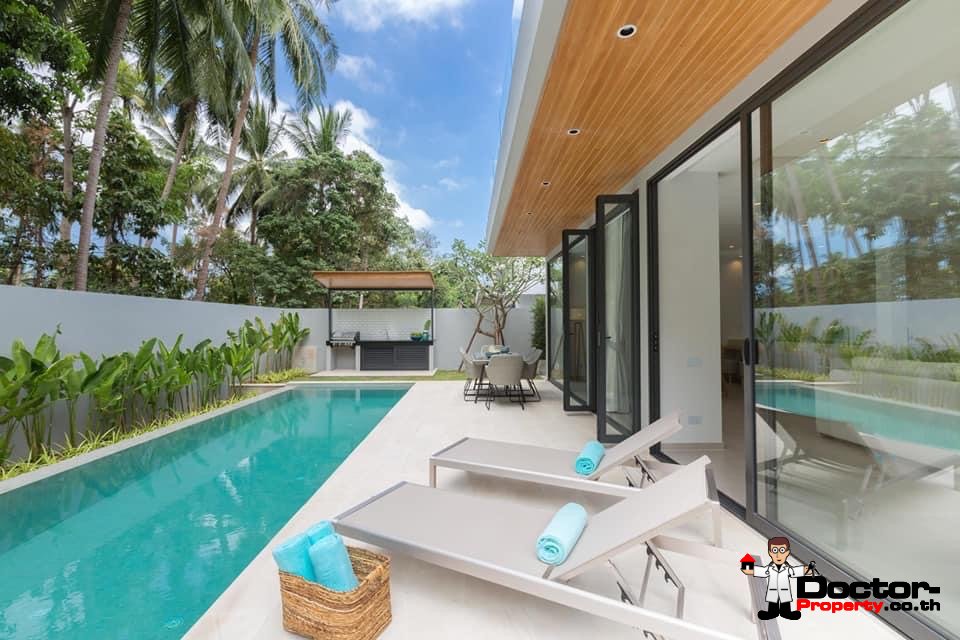 New 3 Bedroom Pool Villa - Chaweng - Koh Samui - For Sale