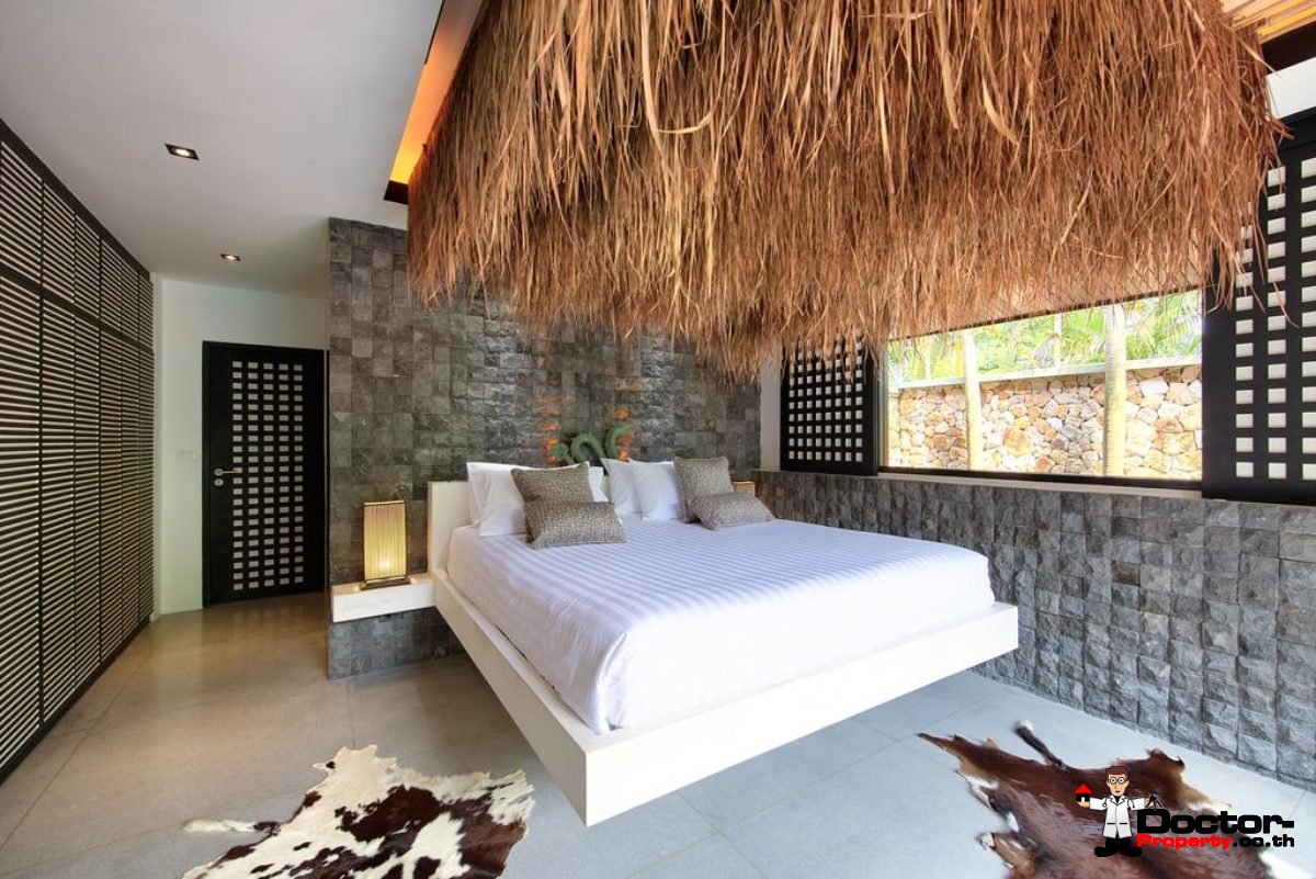 3 Bedroom Pool Villa - Bophut - Koh Samui - for sale