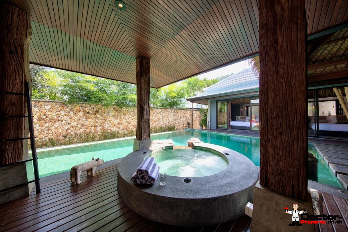 3 Bedroom Pool Villa - Bophut - Koh Samui - for sale