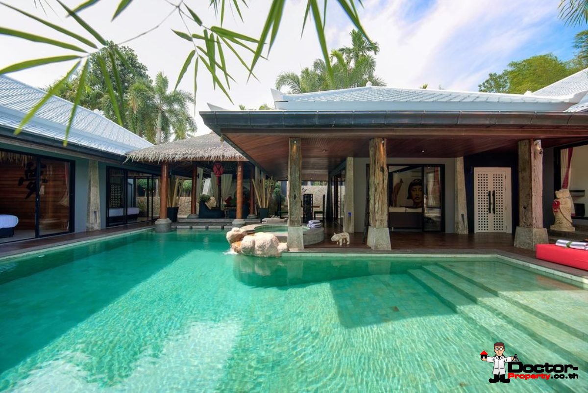 3 Bedroom Pool Villa - Bophut - Koh Samui - for sale