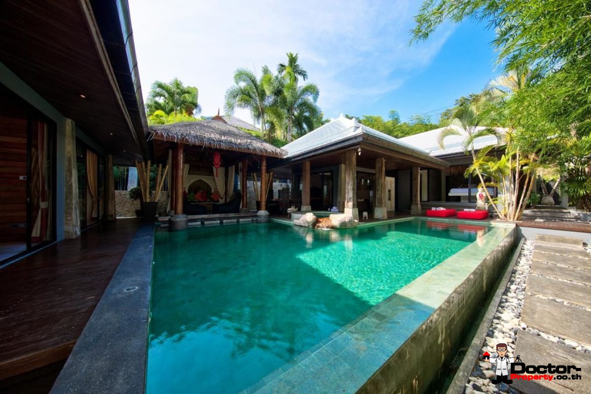 3 Bedroom Pool Villa - Bophut - Koh Samui - for sale