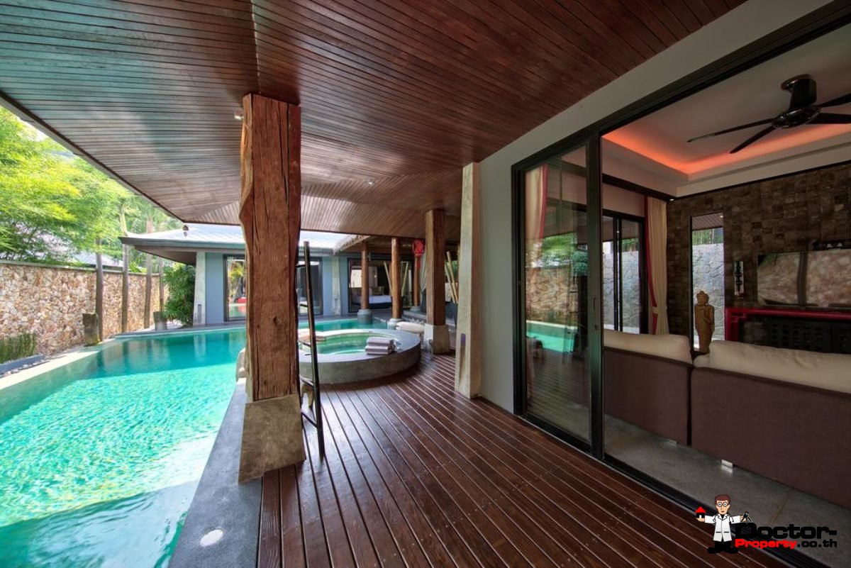 3 Bedroom Pool Villa - Bophut - Koh Samui - for sale
