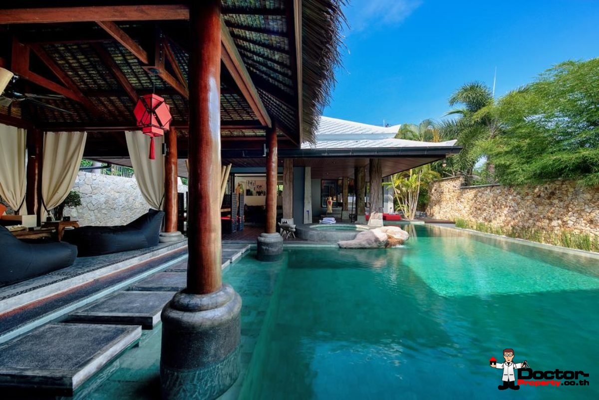 3 Bedroom Pool Villa - Bophut - Koh Samui - for sale