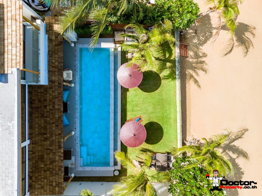 5 Bedroom Beachfront Villa - Bang Makham - Koh Samui - for sale