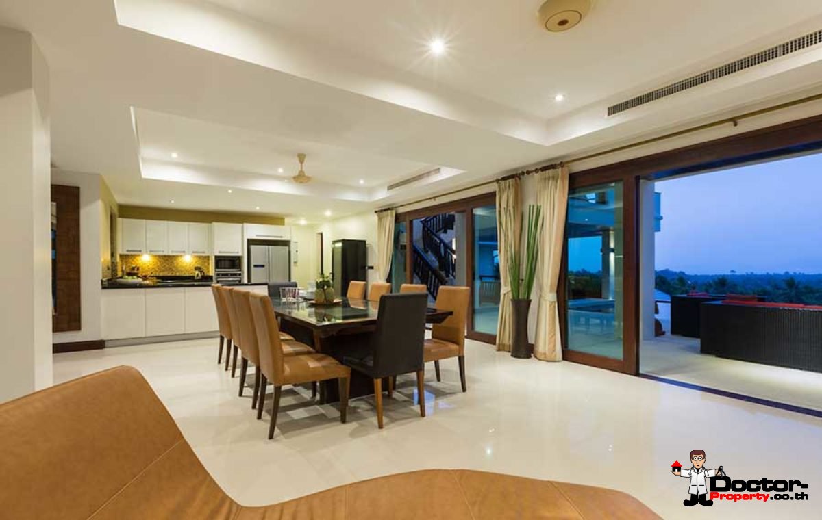Stunning 6 Bedroom Sea View Villa - Maenam - Koh Samui - for sale