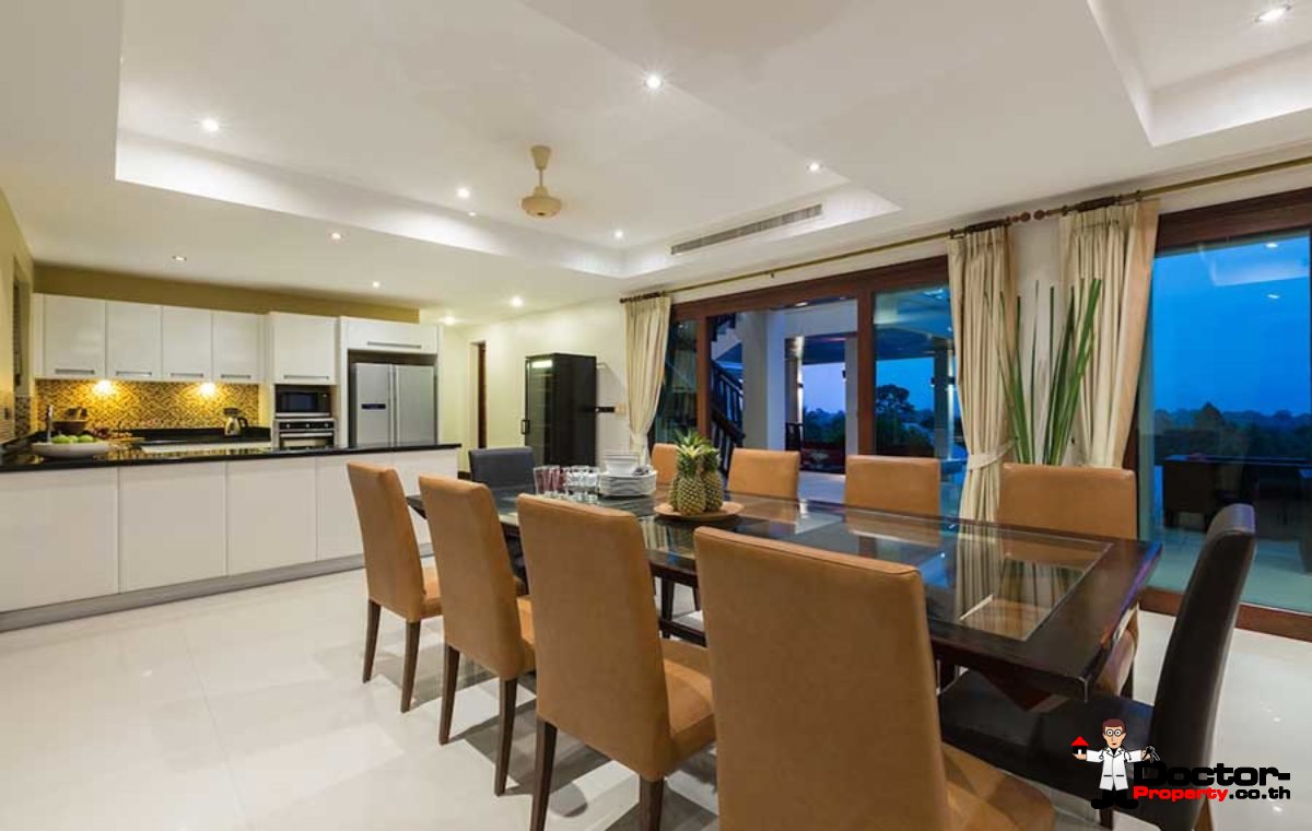 Stunning 6 Bedroom Sea View Villa - Maenam - Koh Samui - for sale