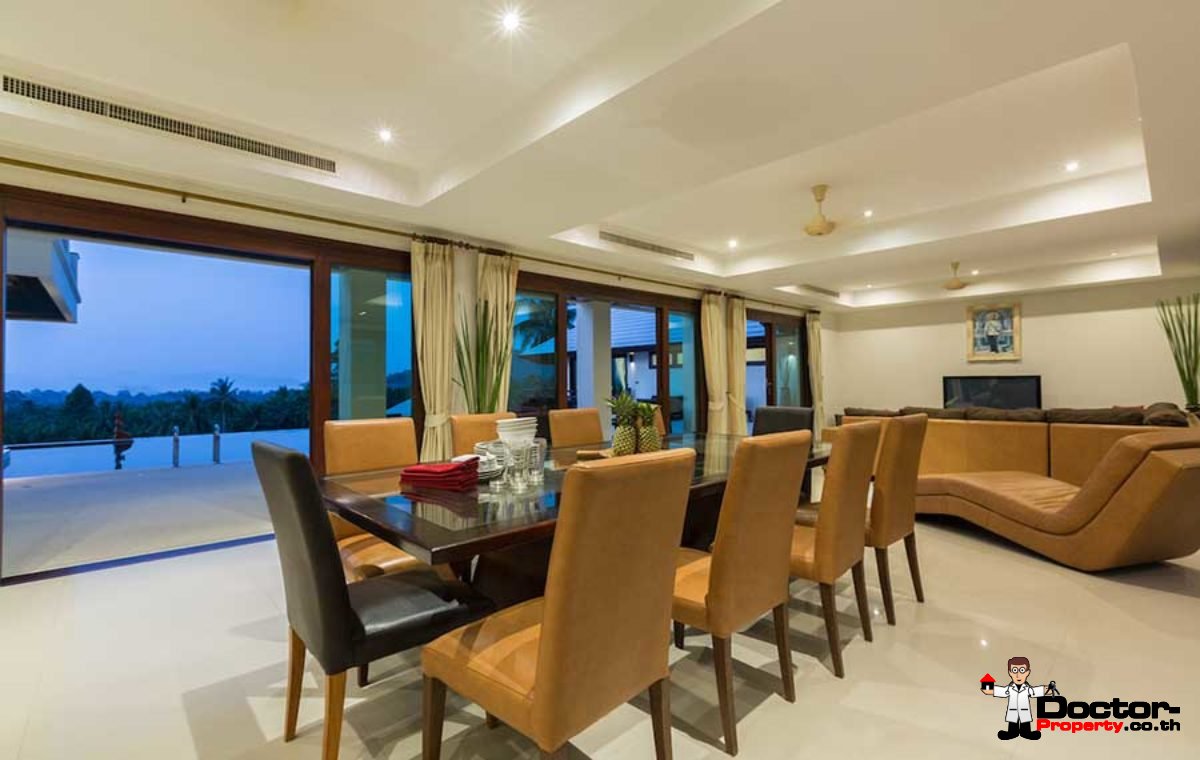 Stunning 6 Bedroom Sea View Villa - Maenam - Koh Samui - for sale