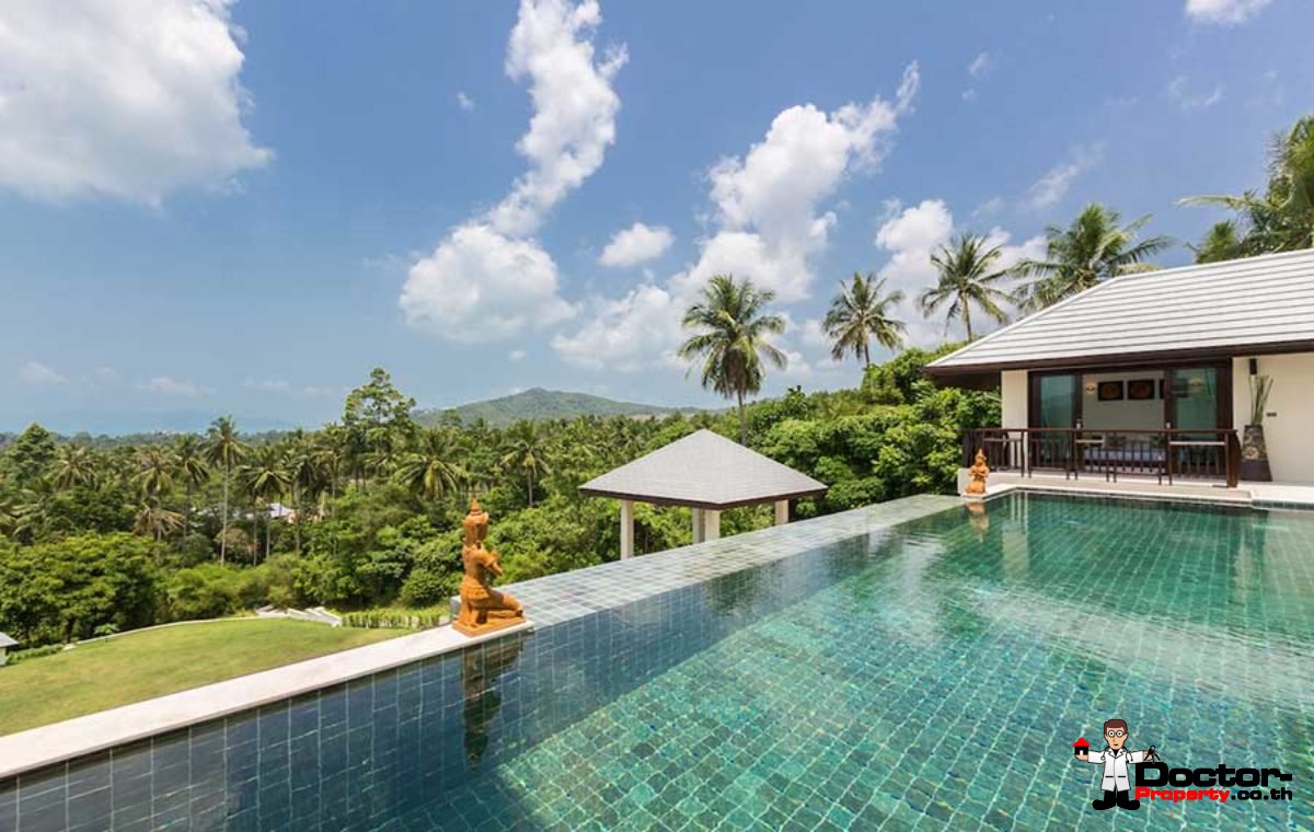 Stunning 6 Bedroom Sea View Villa - Maenam - Koh Samui - for sale