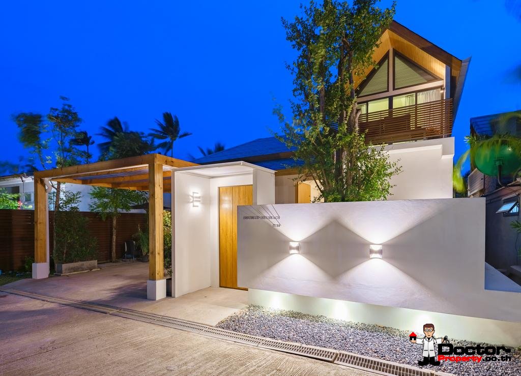 5 Bedroom Beachfront Villa - Bang Makham - Koh Samui - for sale