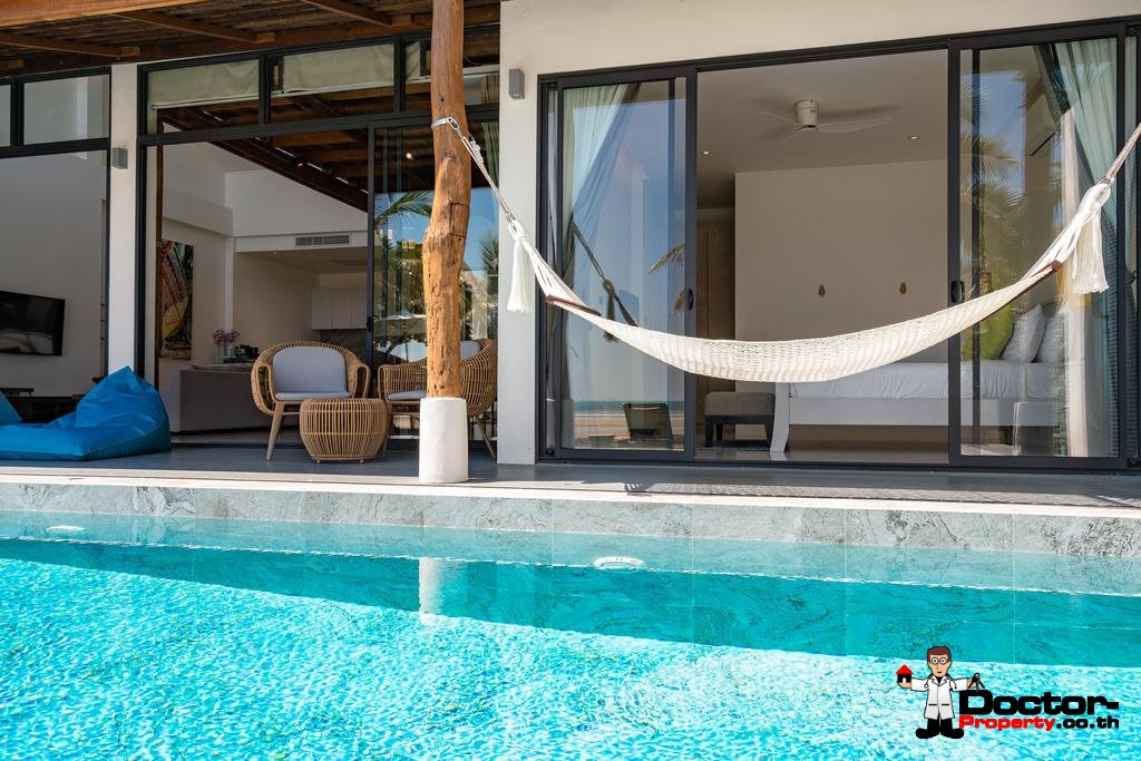 5 Bedroom Beachfront Villa - Bang Makham - Koh Samui - for sale