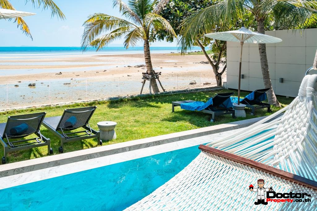 5 Bedroom Beachfront Villa - Bang Makham - Koh Samui - for sale