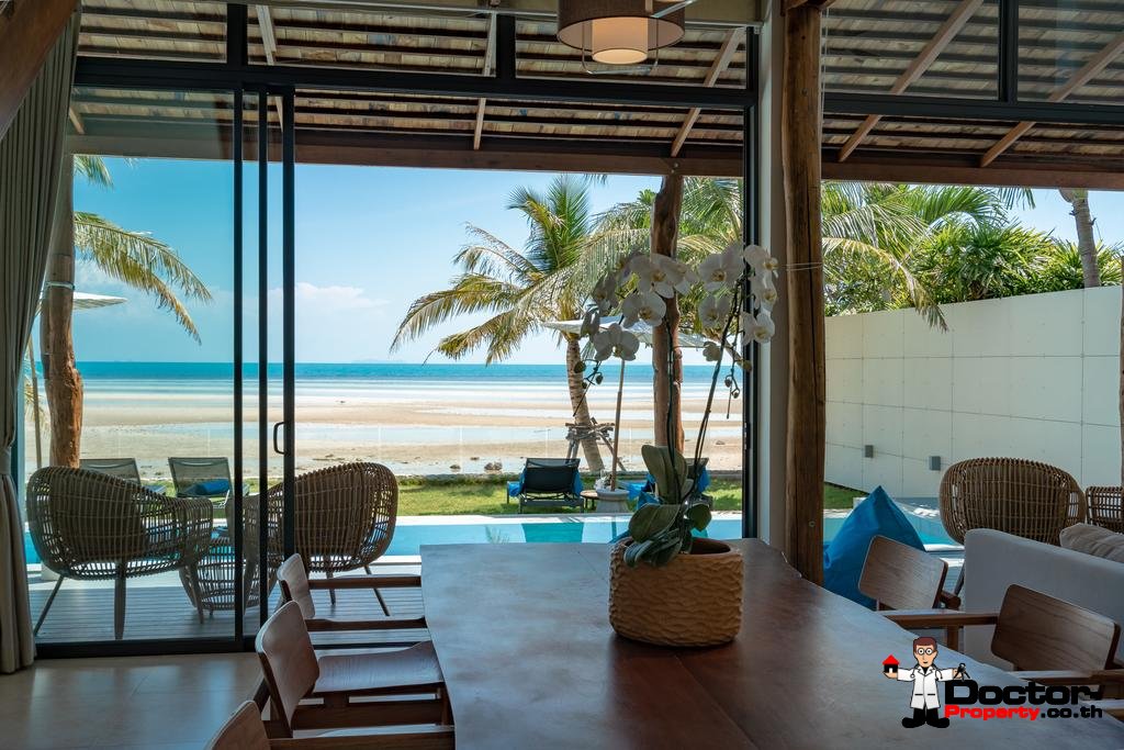 5 Bedroom Beachfront Villa - Bang Makham - Koh Samui - for sale