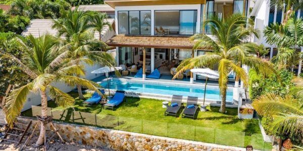 5 Bedroom Beachfront Villa - Bang Makham - Koh Samui - for sale