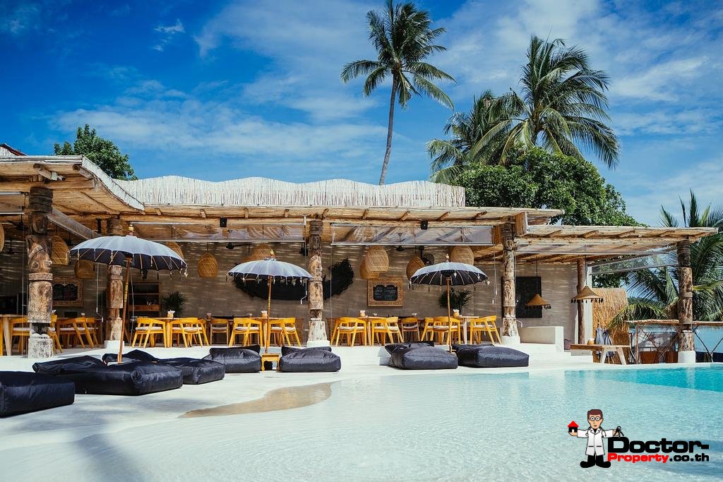 Unique Beachfront Resort with 20 private Villas - Bophut - Koh Samui - for sale