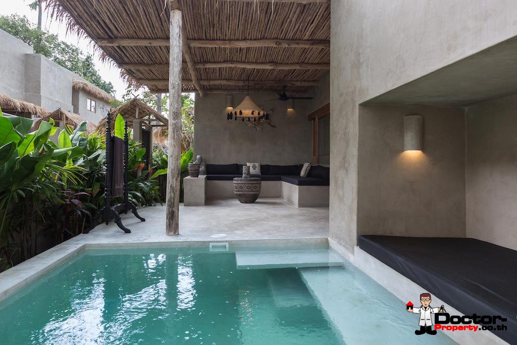 Unique Beachfront Resort with 20 private Villas - Bophut - Koh Samui - for sale