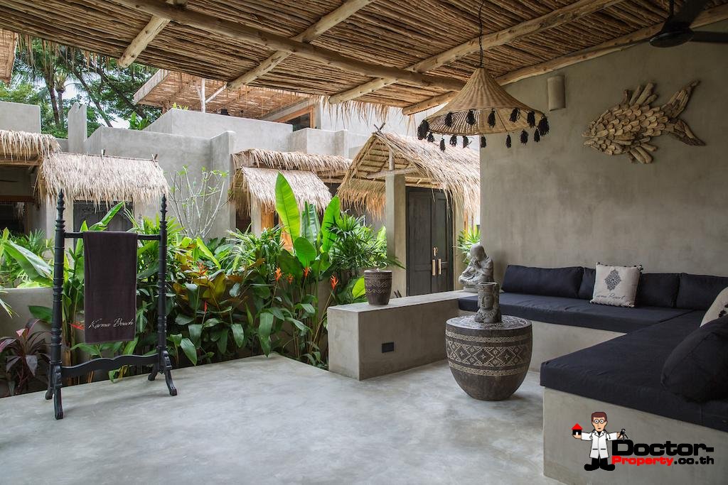 Unique Beachfront Resort with 20 private Villas - Bophut - Koh Samui - for sale