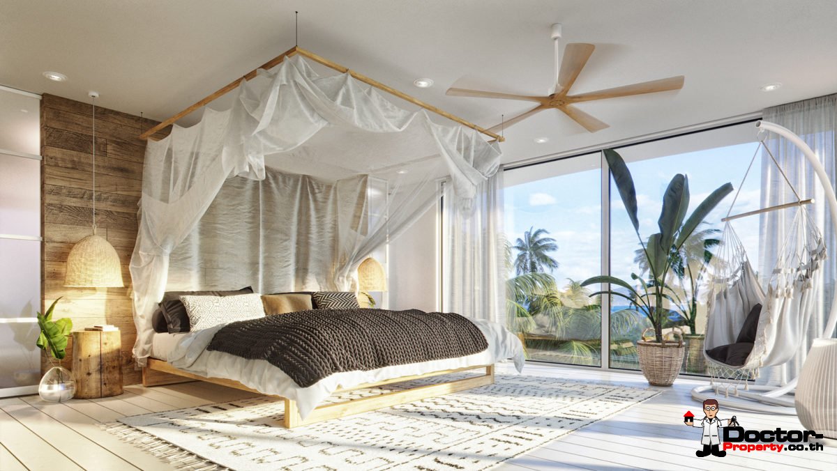 New 3 Bedroom Sea View Villa - Chaweng Noi - Koh Samui - for sale