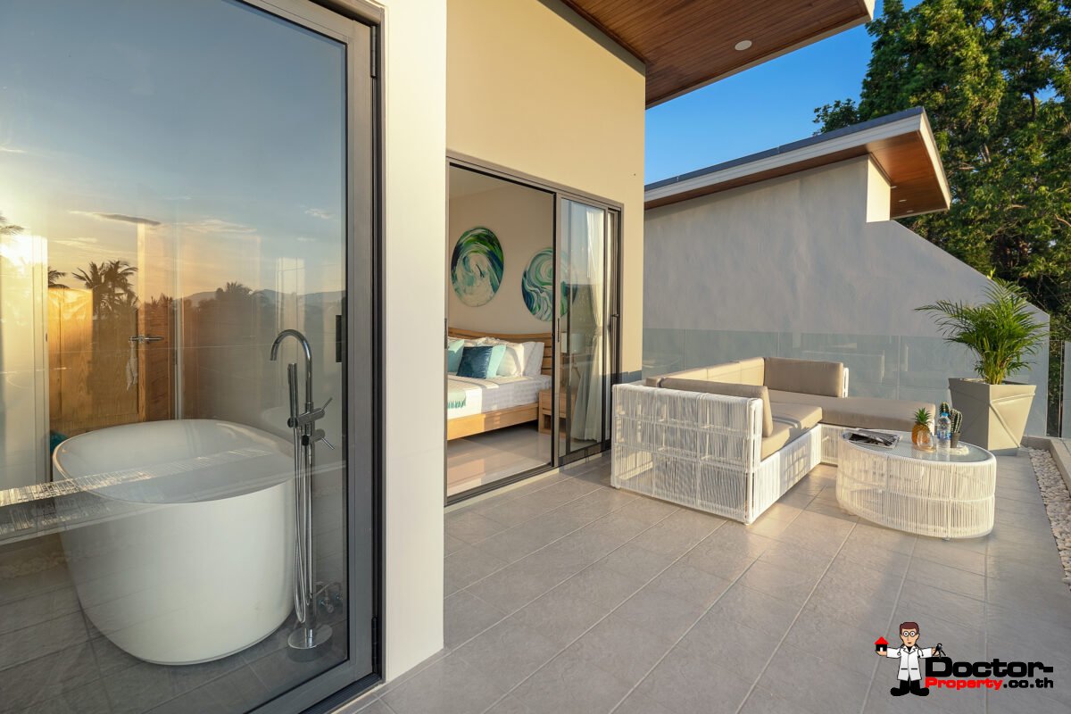 New 4 Bedroom Pool Villas in Plai Laem,  Koh Samui – For Sale