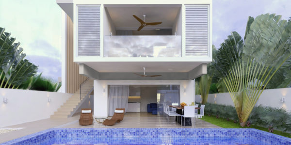 New 4 Bedroom House, next to Beach in Ban Tai, Koh Samui - For Sale