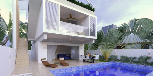 New 4 Bedroom House, next to Beach in Ban Tai, Koh Samui - For Sale