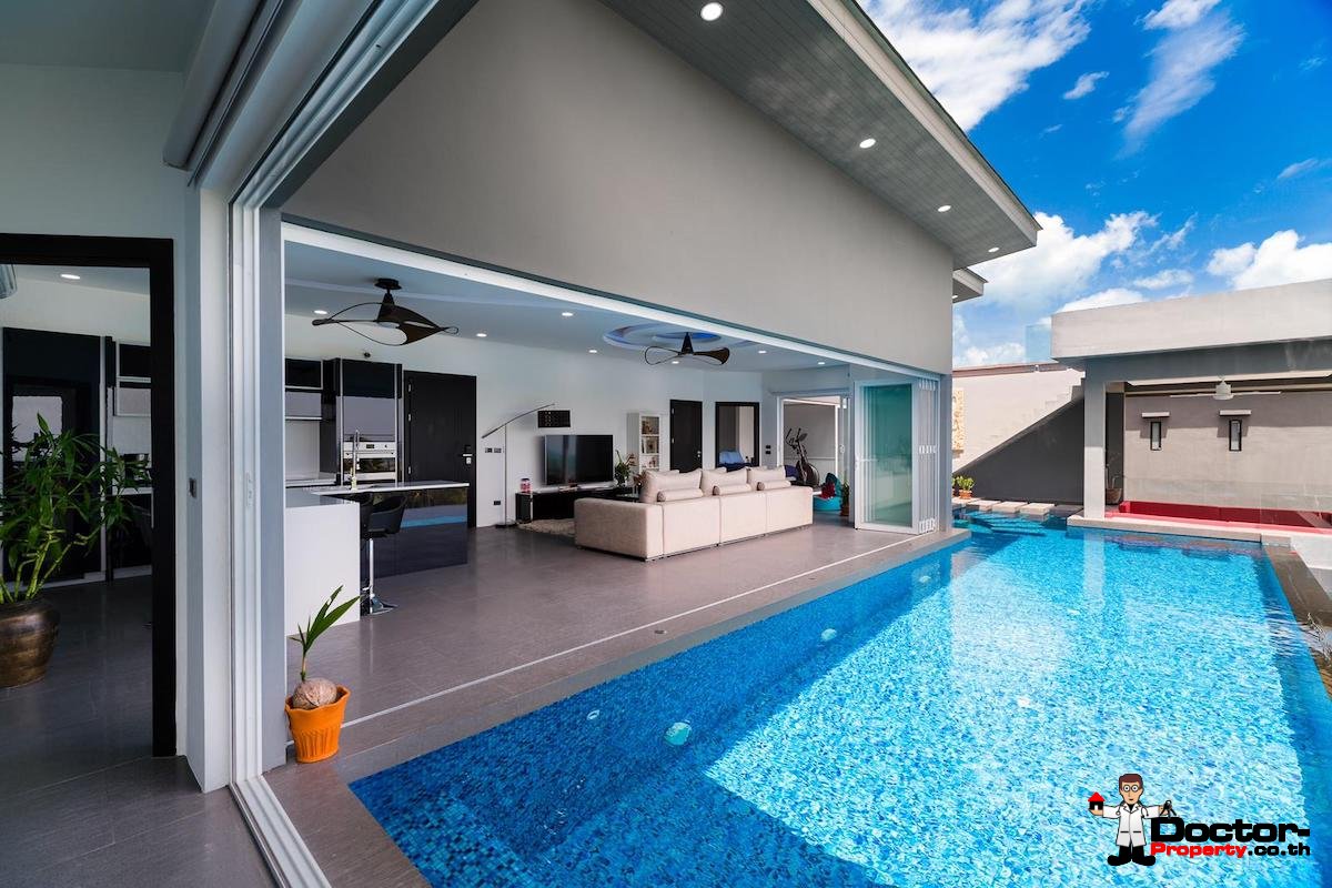 New 3 Bedroom Pool Villas, Sea View - Bo Phut, Koh Samui - For Sale