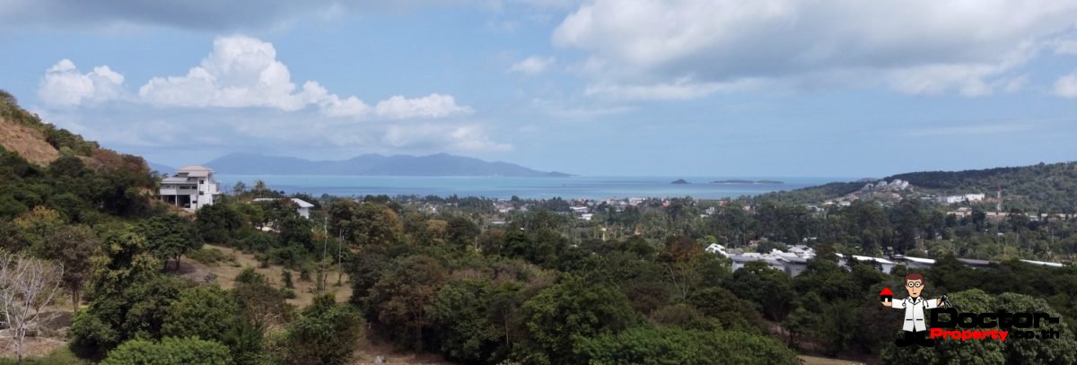 New 3 Bedroom Pool Villas, Sea View - Bo Phut, Koh Samui - For Sale