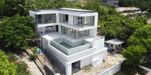 New 3 Bedroom Pool Villa With Sea Views - Bo Phut, Koh Samui - For Sale