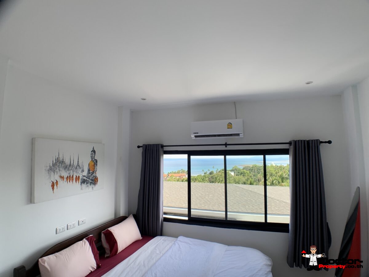 2 Bedroom Apartment with Sea View - Lamai, Koh Samui - For Sale